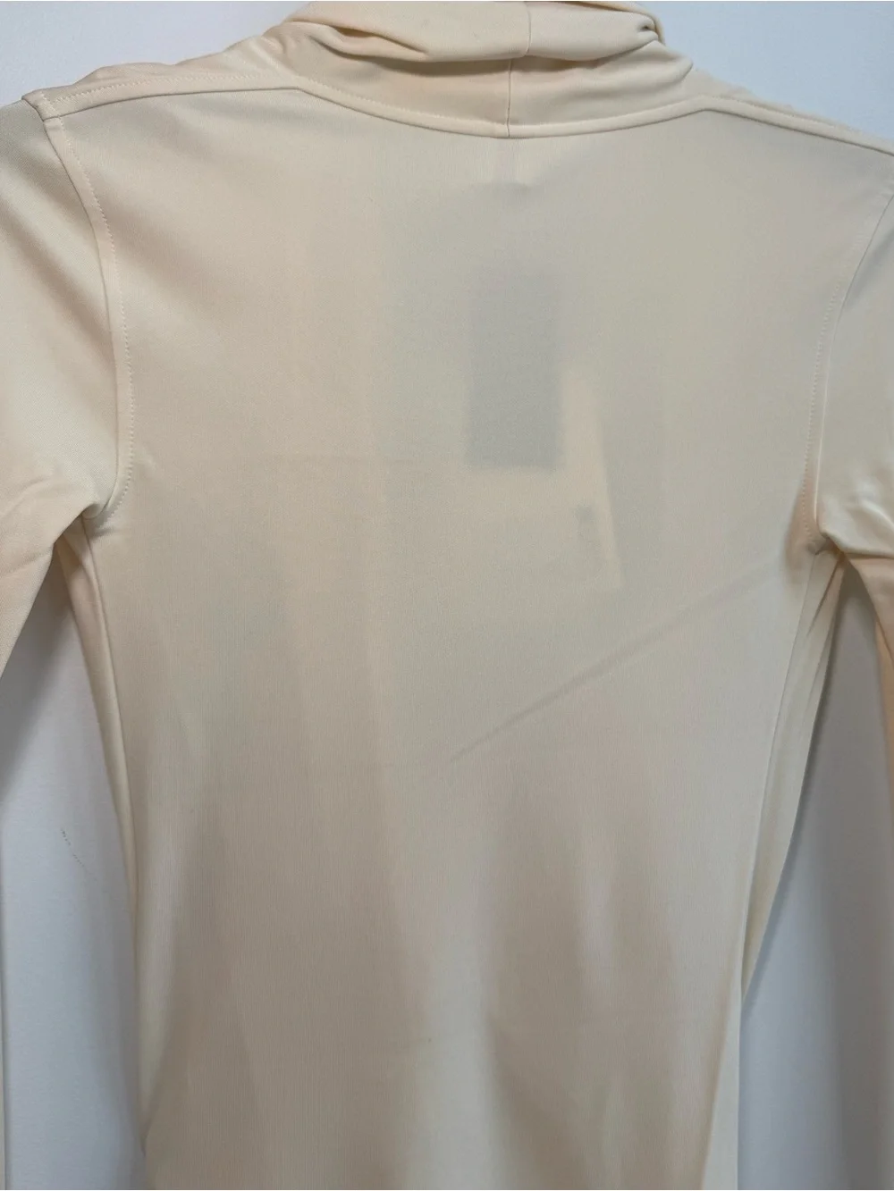 TOTEME Cream Wrap-Effect Draped Jersey Top - Long Sleeve - XXS (0) - BNWT - Picture 12 of 13